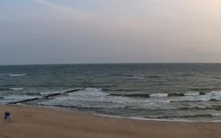 Mielno - widok na plażę zachód - 17-06-2025 02:52