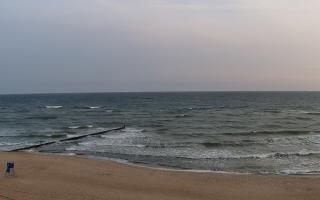 Mielno - widok na plażę zachód - 17-06-2025 03:00