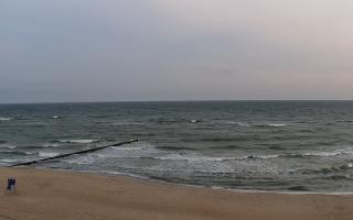 Mielno - widok na plażę zachód - 17-06-2025 03:23