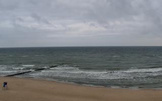 Mielno - widok na plażę zachód - 17-06-2025 04:25