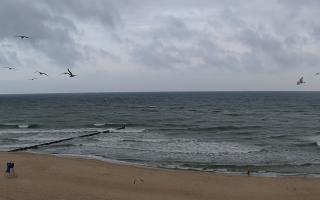 Mielno - widok na plażę zachód - 17-06-2025 04:40