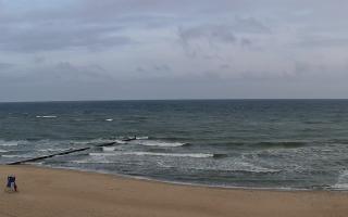 Mielno - widok na plażę zachód - 17-06-2025 04:48
