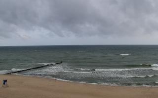 Mielno - widok na plażę zachód - 17-06-2025 05:11
