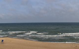 Mielno - widok na plażę zachód - 17-06-2025 05:27