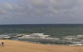 Mielno - widok na plażę zachód - 17-06-2025 05:34