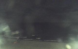 Mielno - widok na plażę zachód - 10-07-2025 23:04