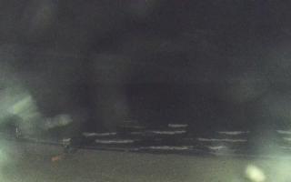 Mielno - widok na plażę zachód - 10-07-2025 23:27