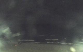 Mielno - widok na plażę zachód - 10-07-2025 23:34