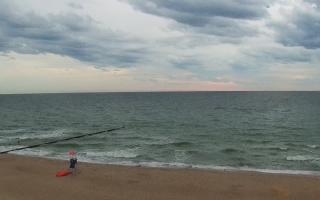 Mielno - widok na plażę zachód - 11-07-2025 02:17