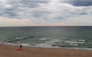 Mielno - widok na plażę zachód - 11-07-2025 02:24