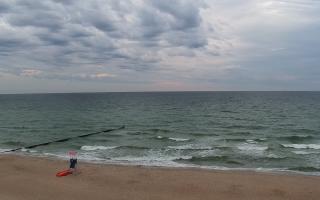 Mielno - widok na plażę zachód - 11-07-2025 02:40