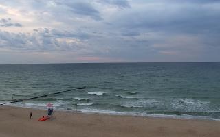 Mielno - widok na plażę zachód - 11-07-2025 03:03