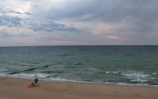 Mielno - widok na plażę zachód - 11-07-2025 03:11