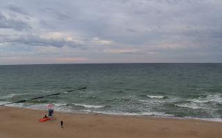 Mielno - widok na plażę zachód - 11-07-2025 03:34