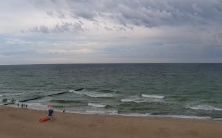 Mielno - widok na plażę zachód - 11-07-2025 03:57