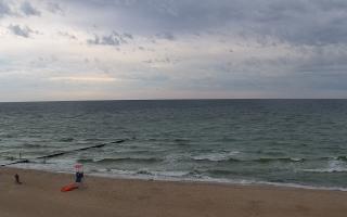 Mielno - widok na plażę zachód - 11-07-2025 04:05