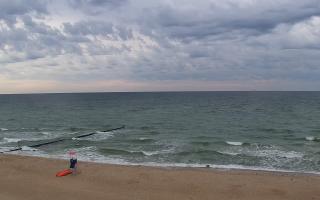 Mielno - widok na plażę zachód - 11-07-2025 04:28