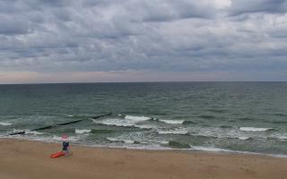 Mielno - widok na plażę zachód - 11-07-2025 04:36