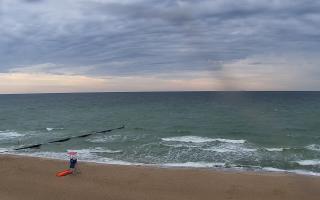 Mielno - widok na plażę zachód - 11-07-2025 06:00