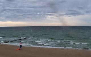 Mielno - widok na plażę zachód - 11-07-2025 06:08
