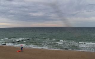Mielno - widok na plażę zachód - 11-07-2025 06:31