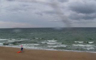 Mielno - widok na plażę zachód - 11-07-2025 07:10