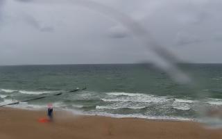 Mielno - widok na plażę zachód - 11-07-2025 07:33