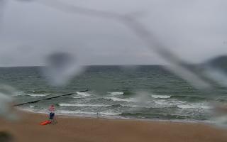 Mielno - widok na plażę zachód - 11-07-2025 07:41