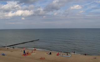 Mielno - widok na plażę zachód - 13-07-2025 08:11