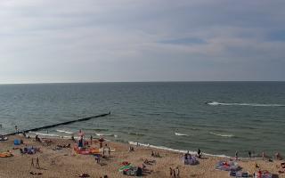 Mielno - widok na plażę zachód - 18-07-2025 15:02