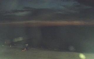 Mielno - widok na plażę zachód - 18-07-2025 21:05