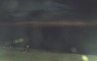 Mielno - widok na plażę zachód - 18-07-2025 21:13