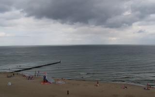 Mielno - widok na plażę zachód - 01-08-2025 10:31