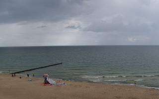 Mielno - widok na plażę zachód - 01-08-2025 11:01