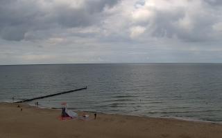 Mielno - widok na plażę zachód - 01-08-2025 11:32