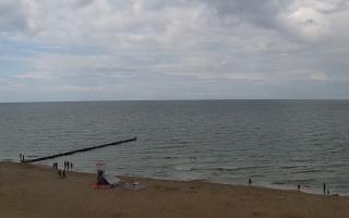 Mielno - widok na plażę zachód - 01-08-2025 11:55