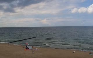 Mielno - widok na plażę zachód - 01-08-2025 12:42