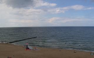Mielno - widok na plażę zachód - 01-08-2025 12:57