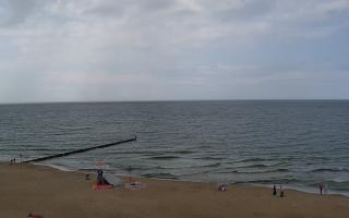 Mielno - widok na plażę zachód - 01-08-2025 13:05