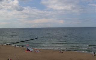 Mielno - widok na plażę zachód - 01-08-2025 13:20