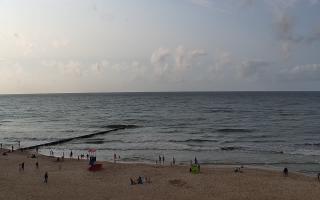 Mielno - widok na plażę zachód - 05-08-2025 15:44