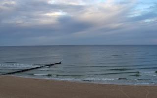 Mielno - widok na plażę zachód - 15-09-2025 05:07