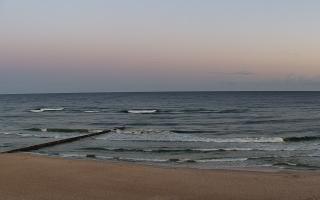 Mielno - widok na plażę zachód - 16-09-2025 04:25
