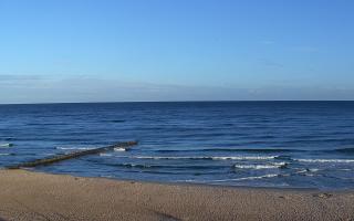 Mielno - widok na plażę zachód - 16-09-2025 05:26