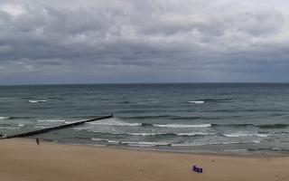 Mielno - widok na plażę zachód - 16-09-2025 09:18