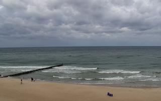 Mielno - widok na plażę zachód - 16-09-2025 09:34