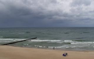Mielno - widok na plażę zachód - 16-09-2025 09:57