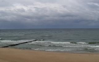 Mielno - widok na plażę zachód - 16-09-2025 10:35