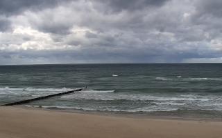 Mielno - widok na plażę zachód - 16-09-2025 13:59