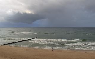 Mielno - widok na plażę zachód - 16-09-2025 16:03